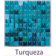 Shimmer Wall Turqueza | Set 49 PCS